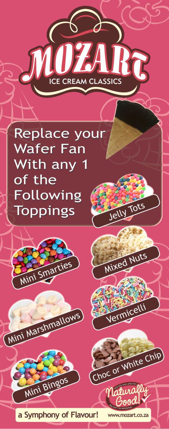 Mozart Ice Cream Classics — Pull-up Banner