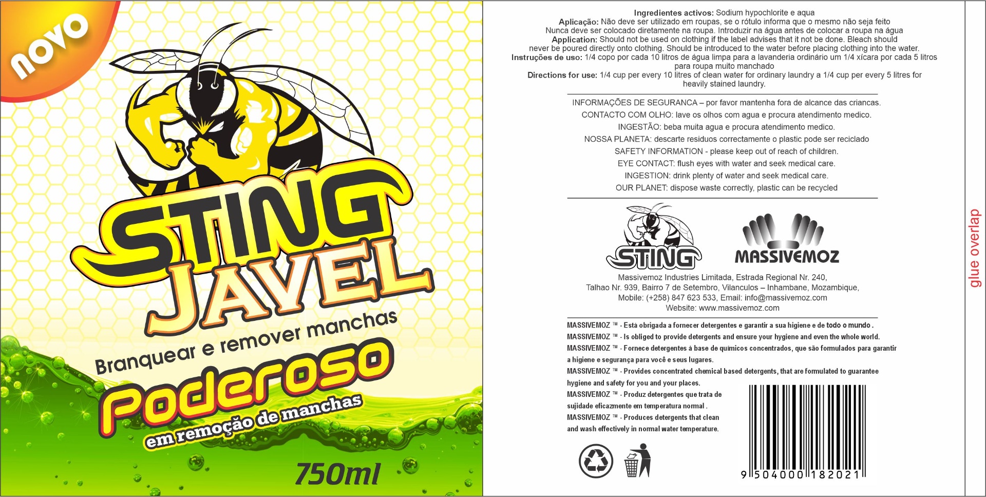 Sting Javel Bleach — Poderoso (Massivemoz)
