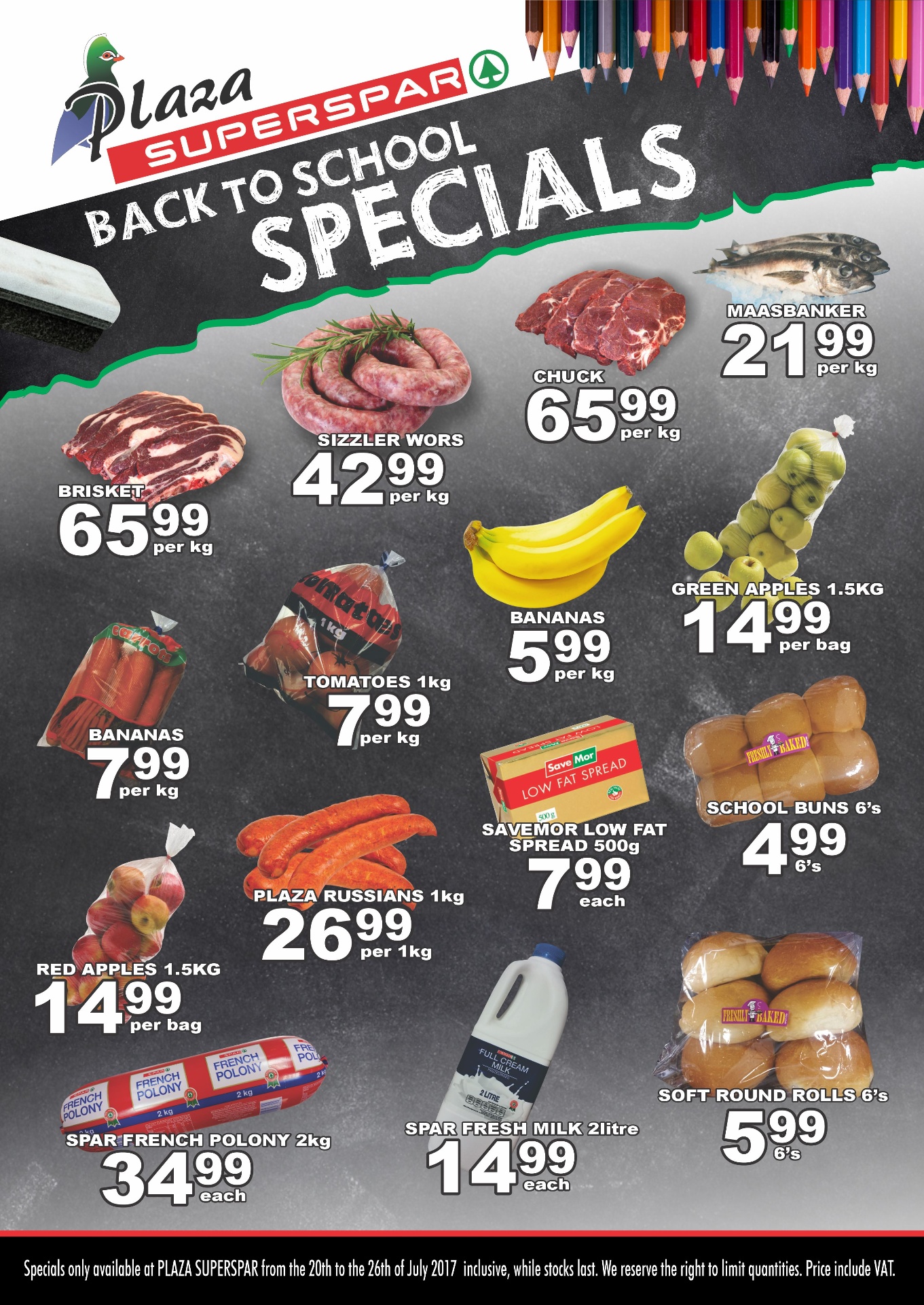 Plaza Superspar — Back to School