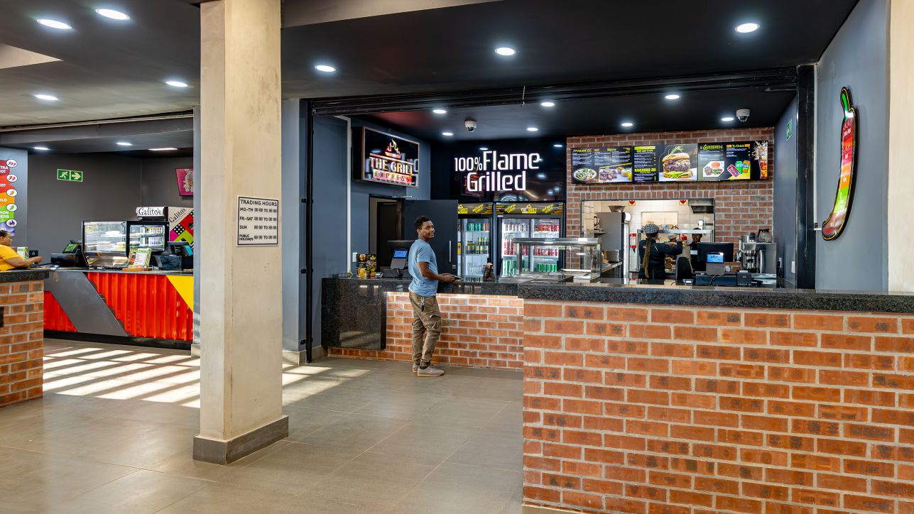 The Grill Express — Interior Signage