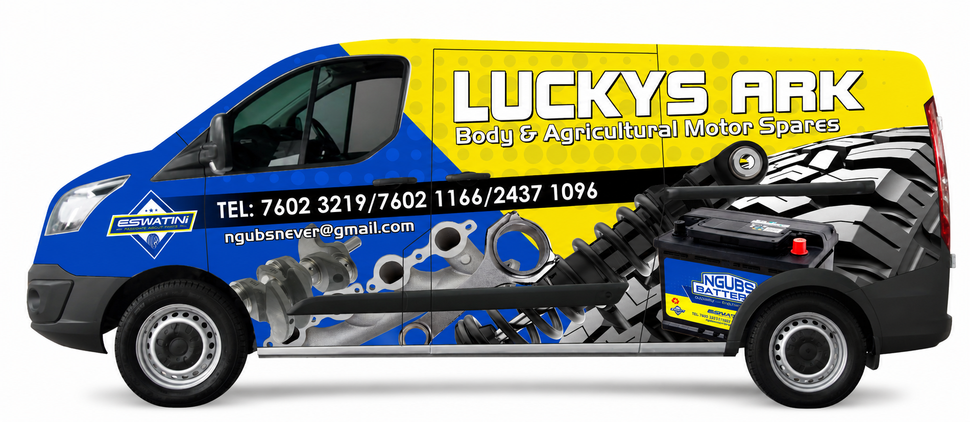 Luckys Ark / Ngubs — Ford Transit