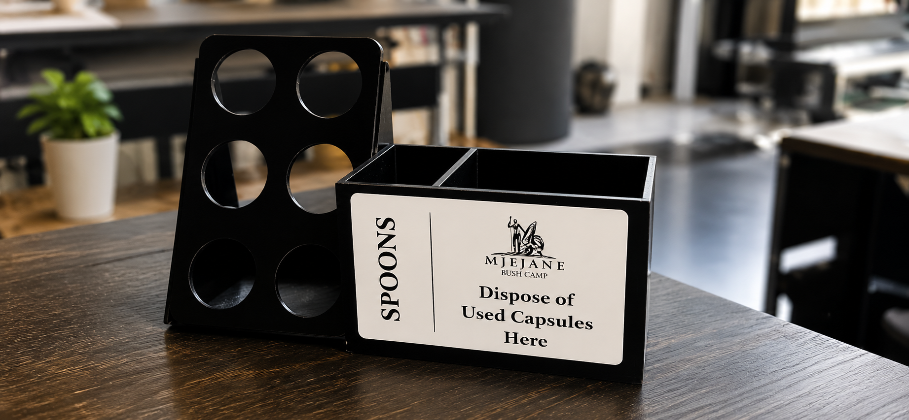 Mjejane Bush Camp — Coffee Pod Holder