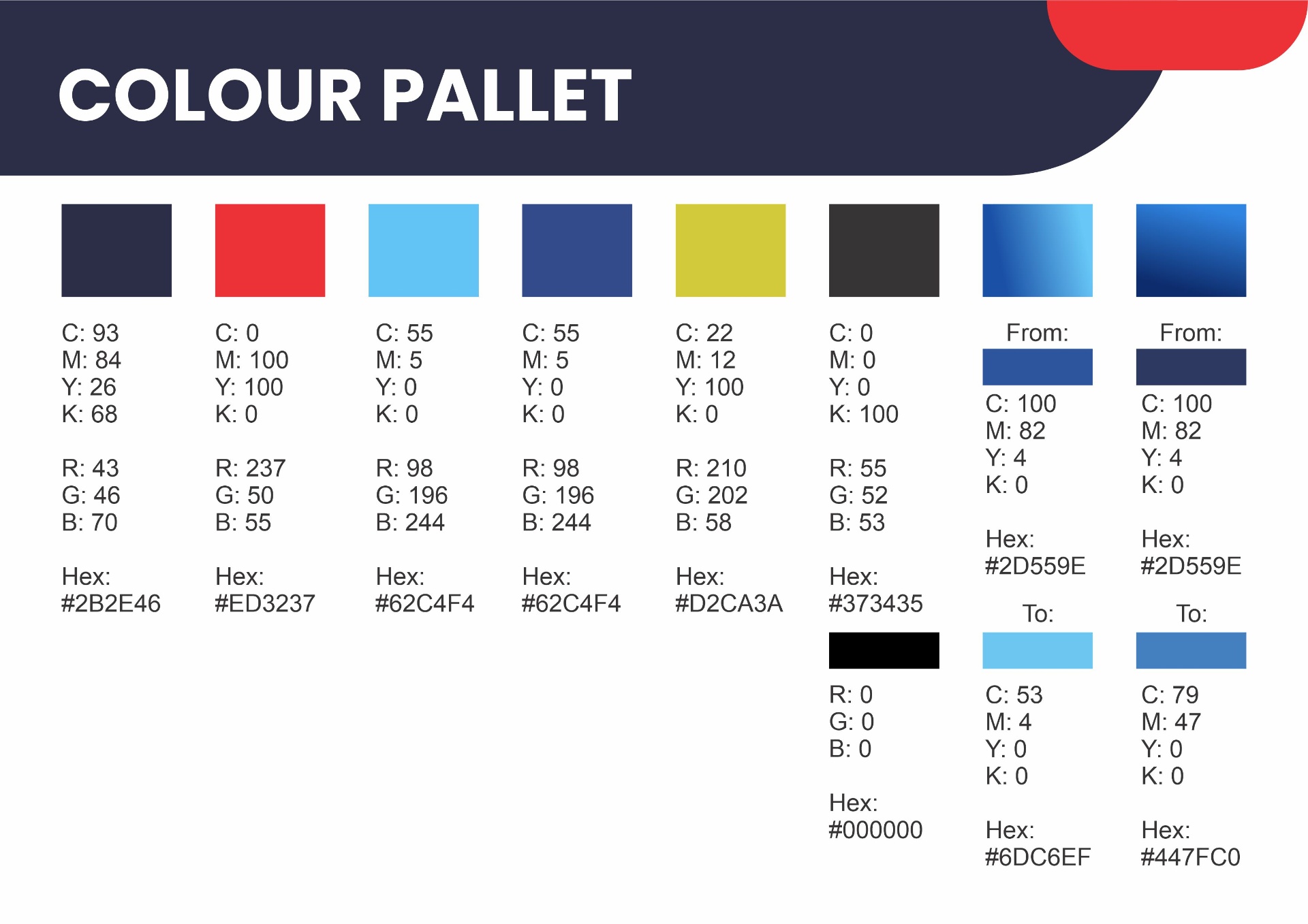 Lekazi Fuel — Colour Palette