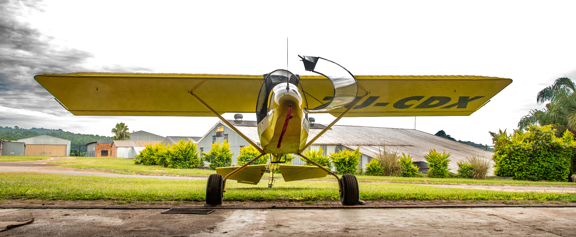 Rinus Aviation — Yellow Bushplane ZU-CDX