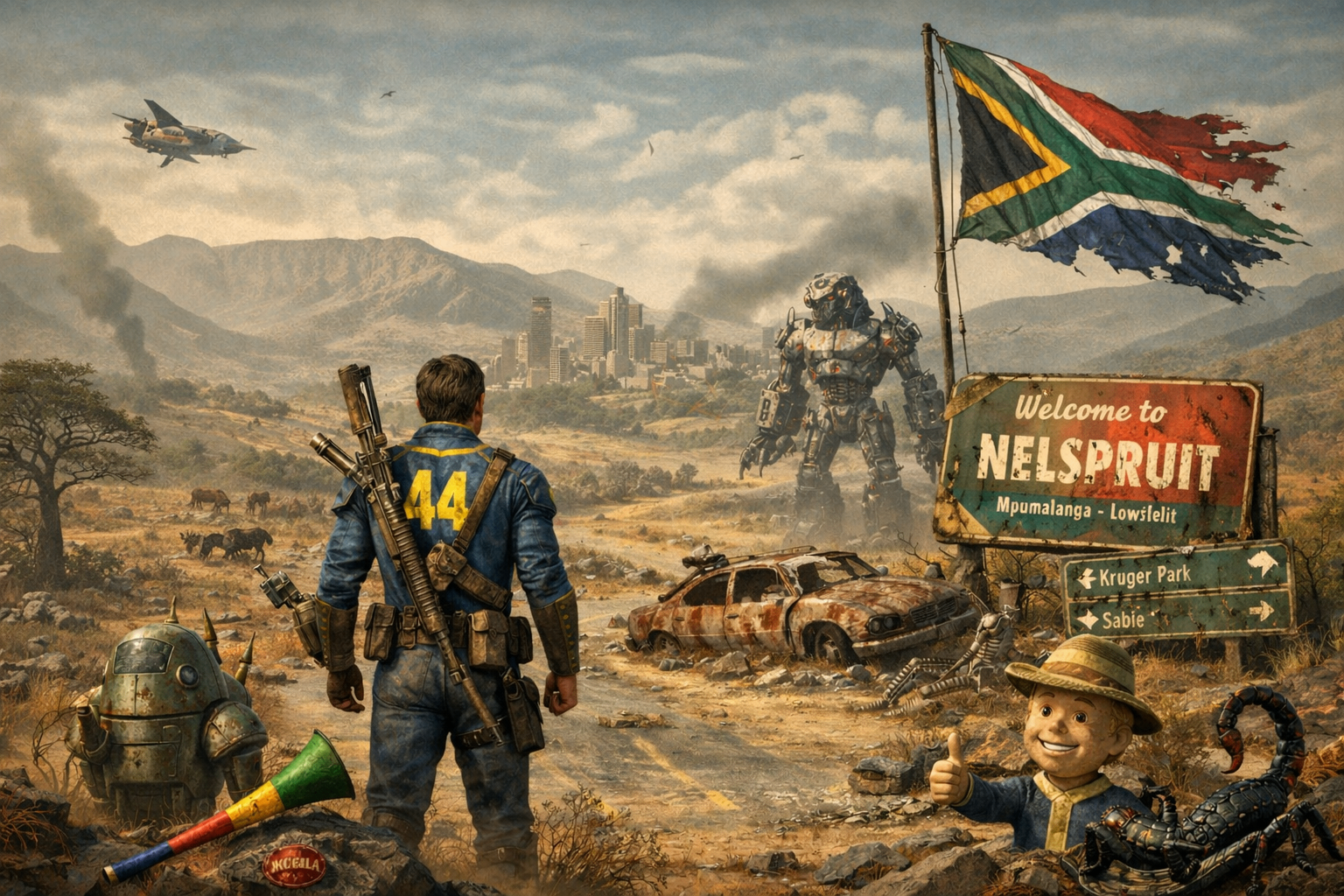 Nelspruit — Post-Apocalypse Concept Art