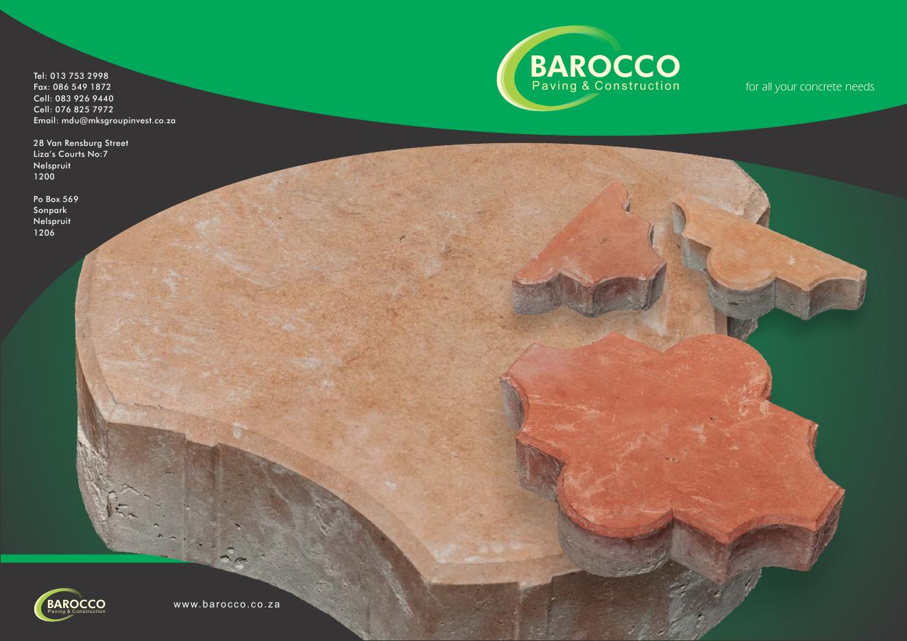 Barocco — Brochure