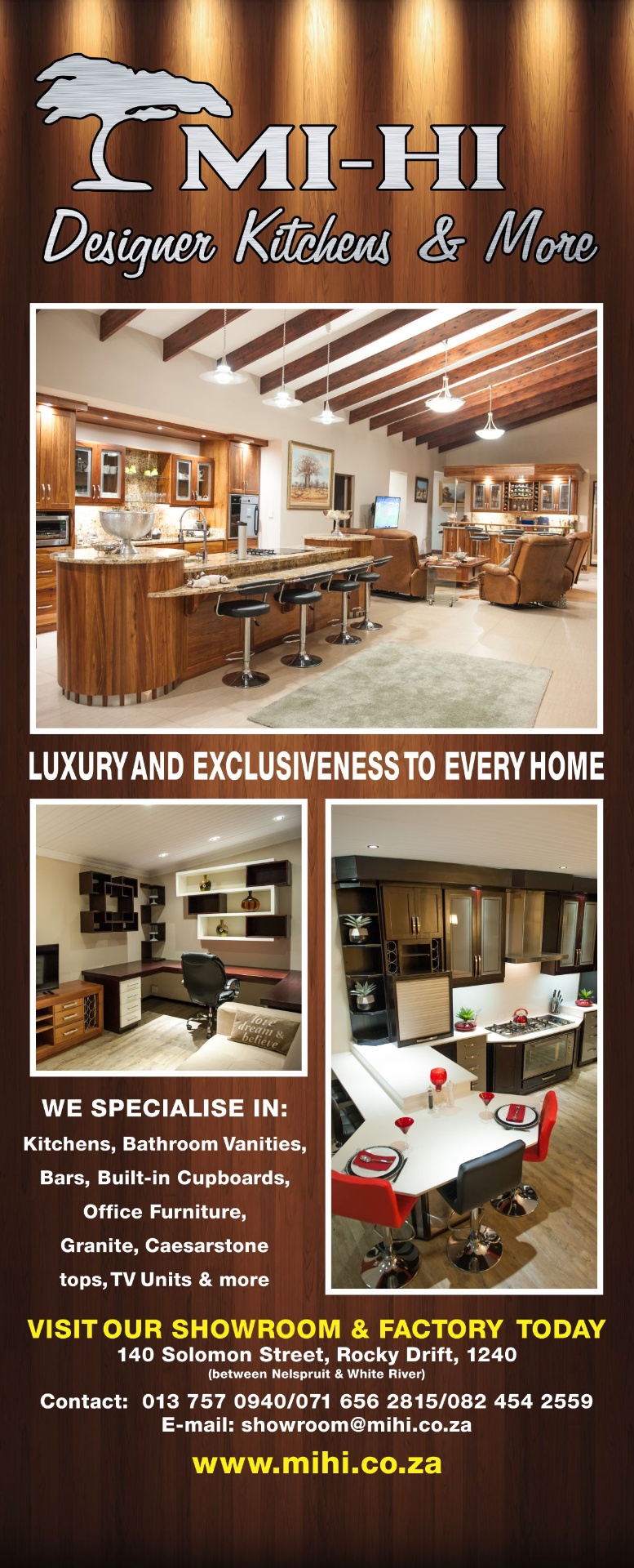 Mi-Hi Designer Kitchens — Pull-up Banner